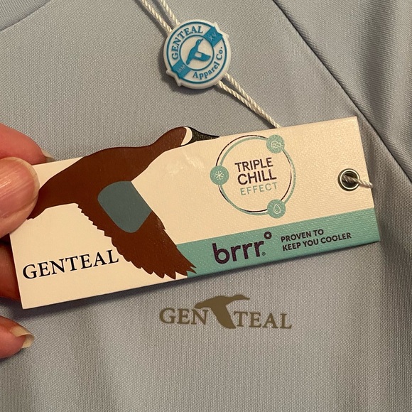 Genteal men’s brrr triple chill effect athletic performance long sleeve Size XXL - Picture 3 of 6